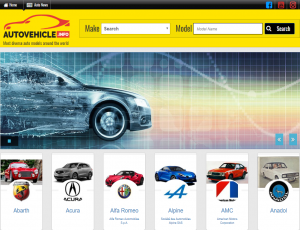 Auto Vehicle Web Sitesi Web Tasarım